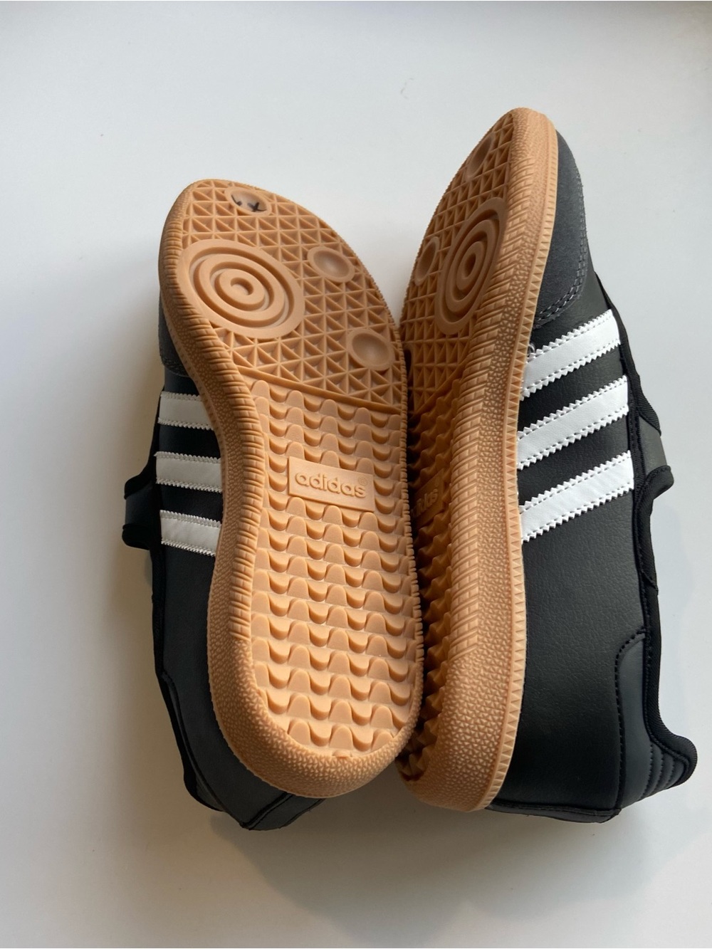 Adidas Samba Jane Black White Gum Womens JQ6445 NEW Sz 7.5 - Picture 9 of 11